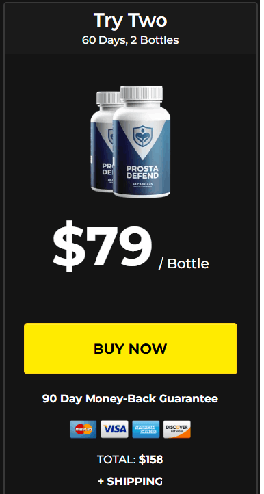 Prostadefend 2 bottles