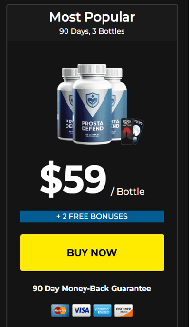 Prostadefend 3 bottle